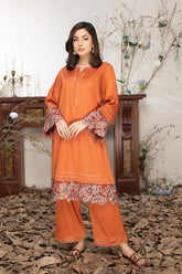 2-Pc Gripe Silk Shirt With Gripe Silk Qlot Trouser CNP22-21-S-A